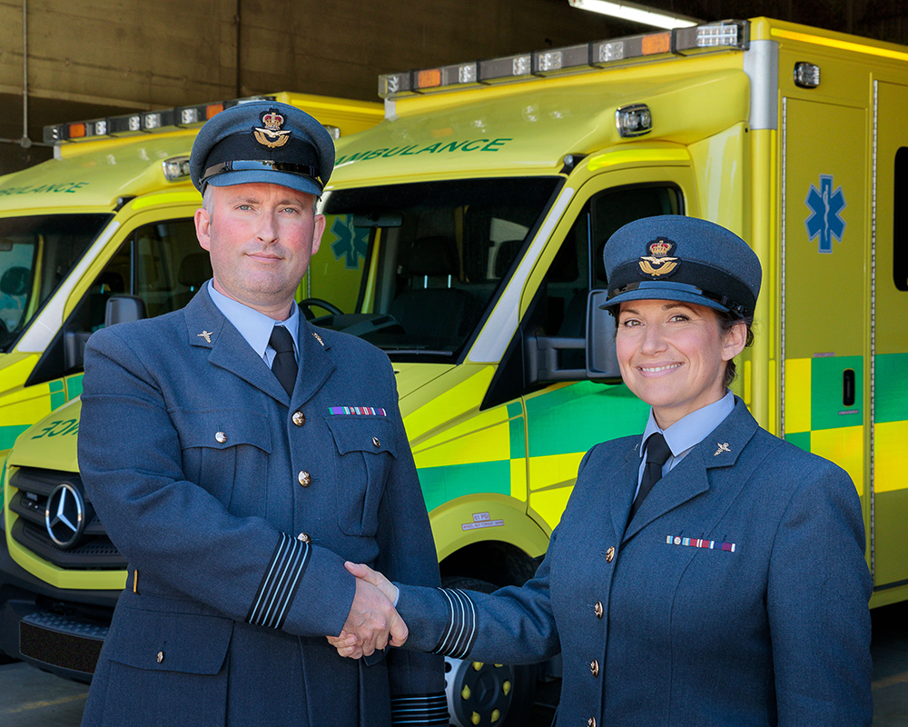 NEW OFFICER COMMANDING FOR TACTICAL MEDICAL WING Royal Air Force